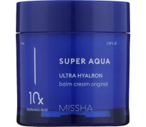 Купить - корейский крем для лица  Крем для лица Missha Super Aqua Ultra Hyalron Balm Cream Original Увлажняющий 70 мл (8809747928743)
