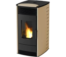 Купить - топку и печь  Печь с водяным контуром MBS Thermo Pellet 18 kW beige