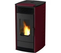 Купить - топку и печь  Печь с водяным контуром MBS Thermo Pellet 18 kW red