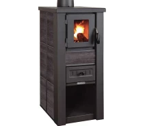 Купить - топку и печь  Печь на дровах Pro-Thermo Lava Basik Ceramic-black