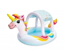 Купить - детский бассейн  Детский надувной бассейн Intex Единорог 58435