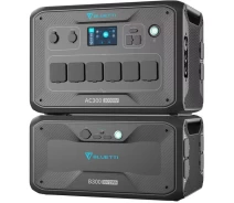 Купить - зарядную станцию  Комплект зарядной станции BLUETTI AC300 + battery module B300
