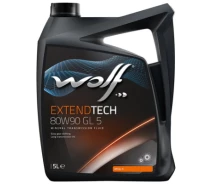 Купить - трансмиссионное масло  Трансмиссионное масло Wolf EXTENDTECH 80W90 GL 5 5л (8304507)