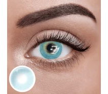Купить - контактные линзы  Синие Контактные Линзы Айс Блу 2 шт. -7.0 ELITE Lens
