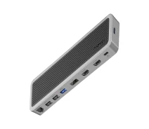 Купить - кардридер  USB-C хаб 13-в-1 Promate ApexHub-MST USB-C PD/2хHDMI/DP/USB-C/2xUSB3.0/2xUSB2.0/RJ45/SD/microSD/AUX 3.5 мм Grey (apexhub-mst.grey )