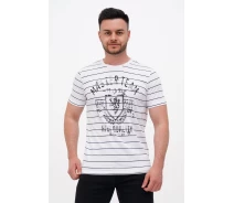 Купить - мужскую футболку  Футболка Trend Collection 11228 Белый M (59884)