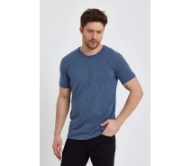 Купить - мужскую футболку  Футболка Trend Collection 7600 Синий 3XL (59111)