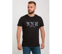 Купить - мужскую футболку  Футболка Trend Collection 6533 Черный L (48231)