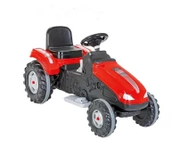 Купить - детский электро и веломобиль  Трактор Pilsan 12V 63х103х73 см Красный (160314)