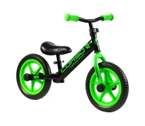 Купить - беговела  Велобег 12" Corso Sprint, стальная рама, подставка для ног. Green (144045)