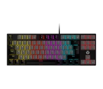 Купить - клавиатуру  Клавиатура Fantech Atom MK876 Red Switch Gray (MK876GR) [115621]