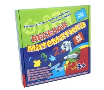 Купить - пазл  Пазлы "Веселая математика" (Strateg) (рус.) (00312)