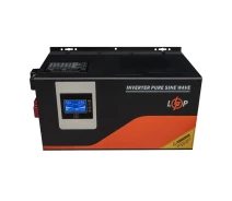 Купить - источник бесперебойного питания  ИБП LogicPower LPM-PSW-4500VA (3000Вт) с правильной синусоидой 24V с MPPT (30289)