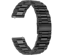 Купить - аксессуар к смарт-чсасам  Ремешок CDK Metal Fitlink Steel Watch Band 20mm для Honor MagicWatch 2 42mm (012873) (black)