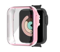Купить - аксессуар к смарт-чсасам  Чехол-накладка CDK Silicone Face Case для Xiaomi Mi Watch Lite (012196) (pink rose)