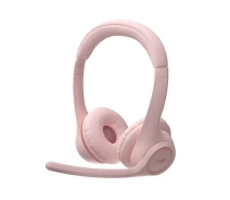 Купить - наушники  Наушники Logitech Zone 300 Wireless Rose (981-001412)