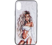 Купить - чехол для смартфона  TPU+PC чехол Prisma Ladies для Apple iPhone XR (6.1") (White) (1191564)