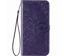Купить - чехол для смартфона  Кожаный чехол (книжка) Art Case с визитницей для Xiaomi Redmi 9 (Фиолетовый) (908687)