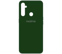 Купить - чехол для смартфона  Чехол Silicone Cover My Color Full Protective (A) для Realme 5i (Зеленый / Dark green) (100079955)