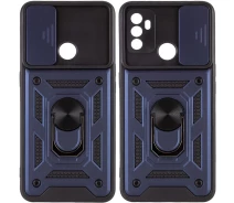 Купить - чехол для смартфона  Ударопрочный чехол Camshield Serge Ring for Magnet для Oppo A33 (2020) (Синий) (100079427)