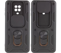 Купить - чехол для смартфона  Ударопрочный чехол Camshield Serge Ring for Magnet для Xiaomi Redmi Note 9 Pro (Черный) (1162364)