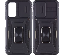 Купить - чехол для смартфона  Ударопрочный чехол Camshield Army Ring для Xiaomi Redmi Note 11S (Черный / Black) (100113780)