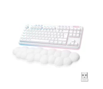 Купить - клавиатуру  Клавиатура Logitech G715 Aurora Wireless Gaming GX Brown Lightspeed/Bluetooth RU Off-White (m73007)