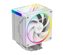 Купить - систему охлаждения  Кулер процессорный ID-Cooling Frozn A610 ARGB White, Intel: 20XX/1851/1700/1200/1151/1150/1155/1156, AMD: AM5/AM4, 120х94х155 мм, 4-pin PWM