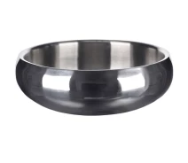Купить - миску и контейнер для собак  Миска для собак и котов Flamingo Muna Silver, 2.2 л