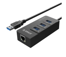 Купить - кардридер  USB-хаб ORICO HR01-U3-V1-BK-BP Black (CA912742)