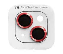 Купить - защитное стекло для смартфона  Защитное стекло Metal Classic на камеру (в упак.) для iPhone 14 Plus (Красный/Red) (100115297)