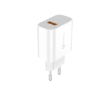Купить - зарядное устройство для телефона и планшета  СЗУ Foneng EU46 QC3.0 1USB 3A White + кабель USB-Type-C (EU46-CH-TC)