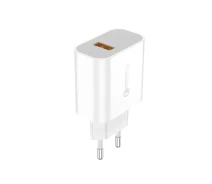 Купить - зарядное устройство для телефона и планшета  СЗУ Foneng EU46 QC3.0 1USB 3A White + кабель USB-Lightning (EU46-CH-IP)