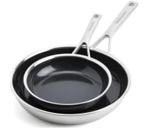Купить - набор посуды  Набор сковородок KitchenAid MSS 20 + 28 см (CC006065-001) (765887-01)