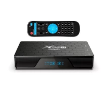 Купить - приставку Smart TV  Медиаплеер X98H PRO 4гб 64Гб AllWinner H618 Андроид 12 WiFi 6 Смарт ТВ Приставка + G10S Аэро пульт с голосовым управлением
