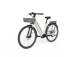 Купить - электровелосипеды  Электровелосипед OKAI EB10 Beige 28', 250(500)W, 14.4Ah, 100km, 25km\h, NFC, App, 29kg