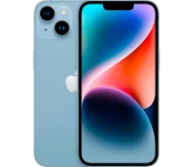 Купить - смартфон и мобильный телефон  Смартфон iPhone 14 128GB Blue, A2882 (Grade A) Seller Refurbished (MPVN3)