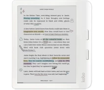 Купить - электронную книгу  Электронная книжка Kobo Libra Colour White (N428-KU-WH-K-CK) [116852]