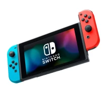 Купить - игровую консоль  Портативная игровая приставка Nintendo Switch with Neon Blue and Neon Red Joy-Con
