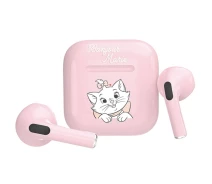 Купить - наушники  Беспроводные наушники детские Disney Marie D6 розовые