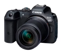 Купить - фотоаппарат  Беззеркальный фотоаппарат Canon EOS R7 Kit RF-S 18-150mm IS STM + Mount Adapter EF-EOS R (5137C015) [117131]