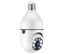 Купить - камеры видеонаблюдения  IP камера видеонаблюдения RIAS L1 E27 Wi-Fi PTZ 2MP панорамная White (3_00328)