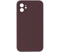 Купить - чехол для смартфона  Чехол с защитой камеры Silicone Case Full Apple iPhone 12 Plum