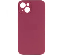 Купить - чехол для смартфона  Чехол с защитой камеры Silicone Case Full Apple iPhone 15 Plus Plum