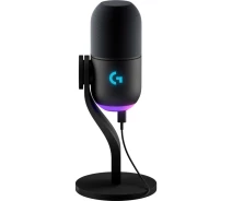 Купить - микрофон для караоке  Микрофон Logitech Yeti GX Dynamic RGB Gaming Mic with Lightsync Black (m92915)