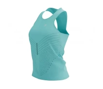 Купить - женскую майку  Женская майка Compressport Performance Singlet W 2025 Cashmere Blue S (ATSW7445121S)