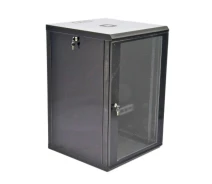 Купить - распределительный щит и шкаф  Шкаф 19"18U, 600x600x907мм (Ш*Г*В), эконом, акриловое стекло, черный UA-MGSWL186B