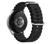 Купить - аксессуар к смарт-чсасам  Ремешок Deexe Ocean Strap для часов с шириной крепления 22 мм - Black