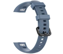 Купить - аксессуар к смарт-чсасам  Ремешок UniCase Twill Texture для Honor Band 4 - Blue