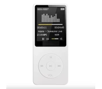 Купить - MP3-плеер  MP3 плеер 01B 32Gb с ЖК-дисплеем, встроенным динамиком, FM радио и диктофоном White